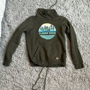 Alaska chicks small hoodie